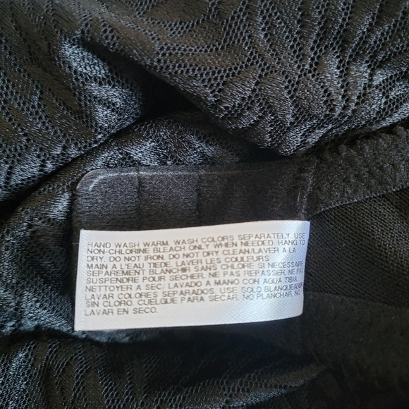 New WACOAL Jacquard Non-Padded Seamless Black Underwire Bra #855367 NWT Size 34D - Picture 12 of 13